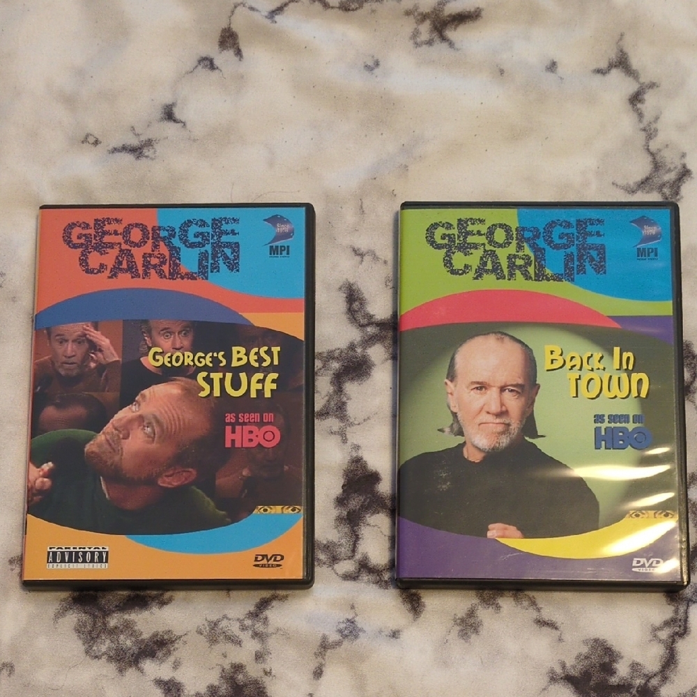 George Carlin Comedy 2 DVD Bundle